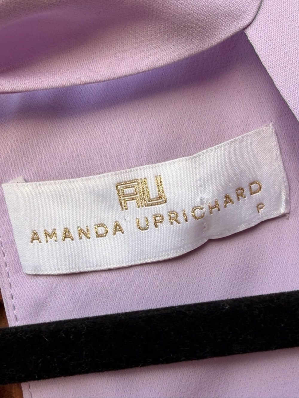 Amanda Uprichard Dress Mini Cocktail Wedding Lilac - Picture 3 of 5